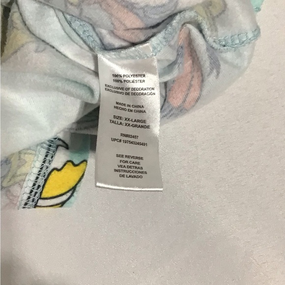 Disney 100 Pajama Top - Red, Yellow, Blue, White - Picture 8 of 9